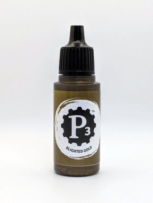 P3 Paint: Blighted Gold (Metallic) (18ml) (N222) - 2025 Edition