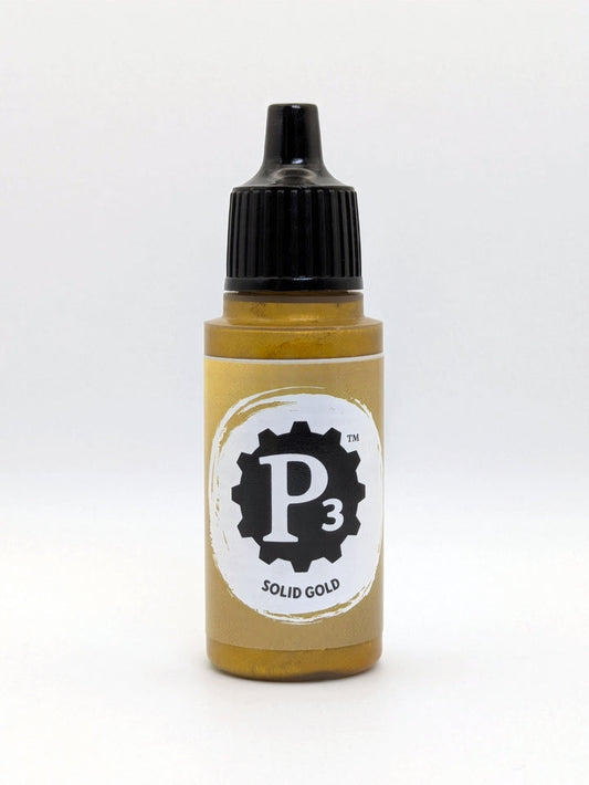 P3 Paint: Solid Gold (Metallic) (18ml) (N234) - 2025 Edition