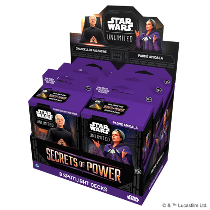 Star Wars Unlimited - Secret of Power Spotlight Decks