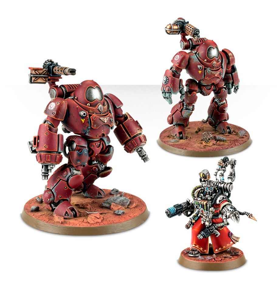Warhammer 40K - Adeptus Mechanicus, Kastelan Robots