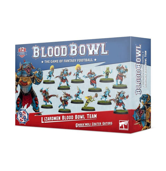 Blood Bowl - Lizardmen Blood Bowl Team – Gwaka'moli Crater Gators