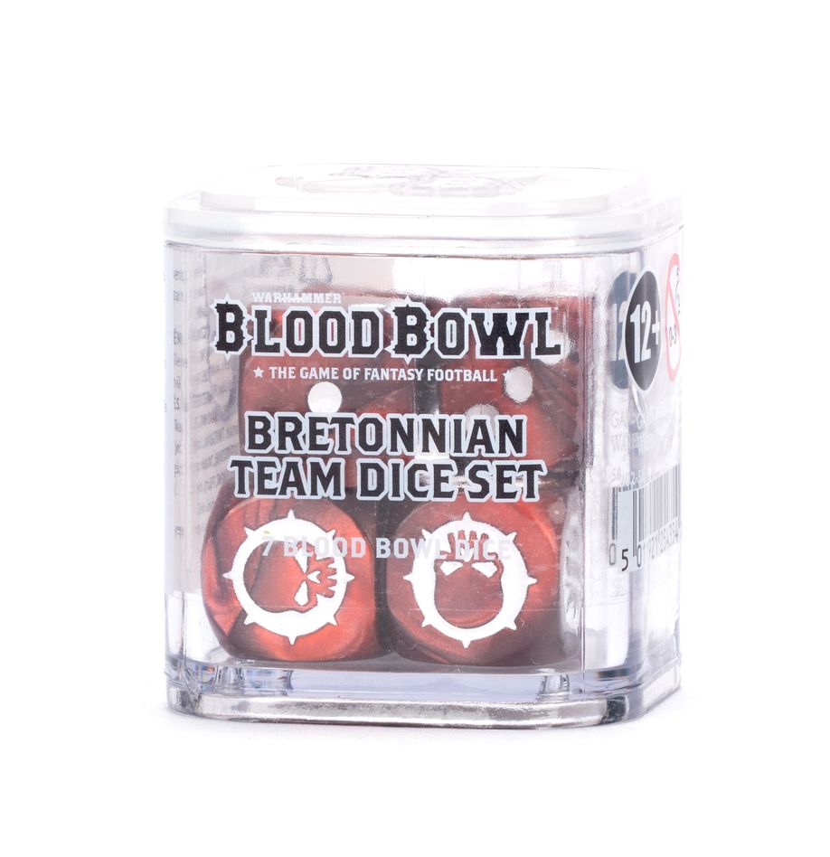 Blood Bowl - Bretonnian Team Dice Set