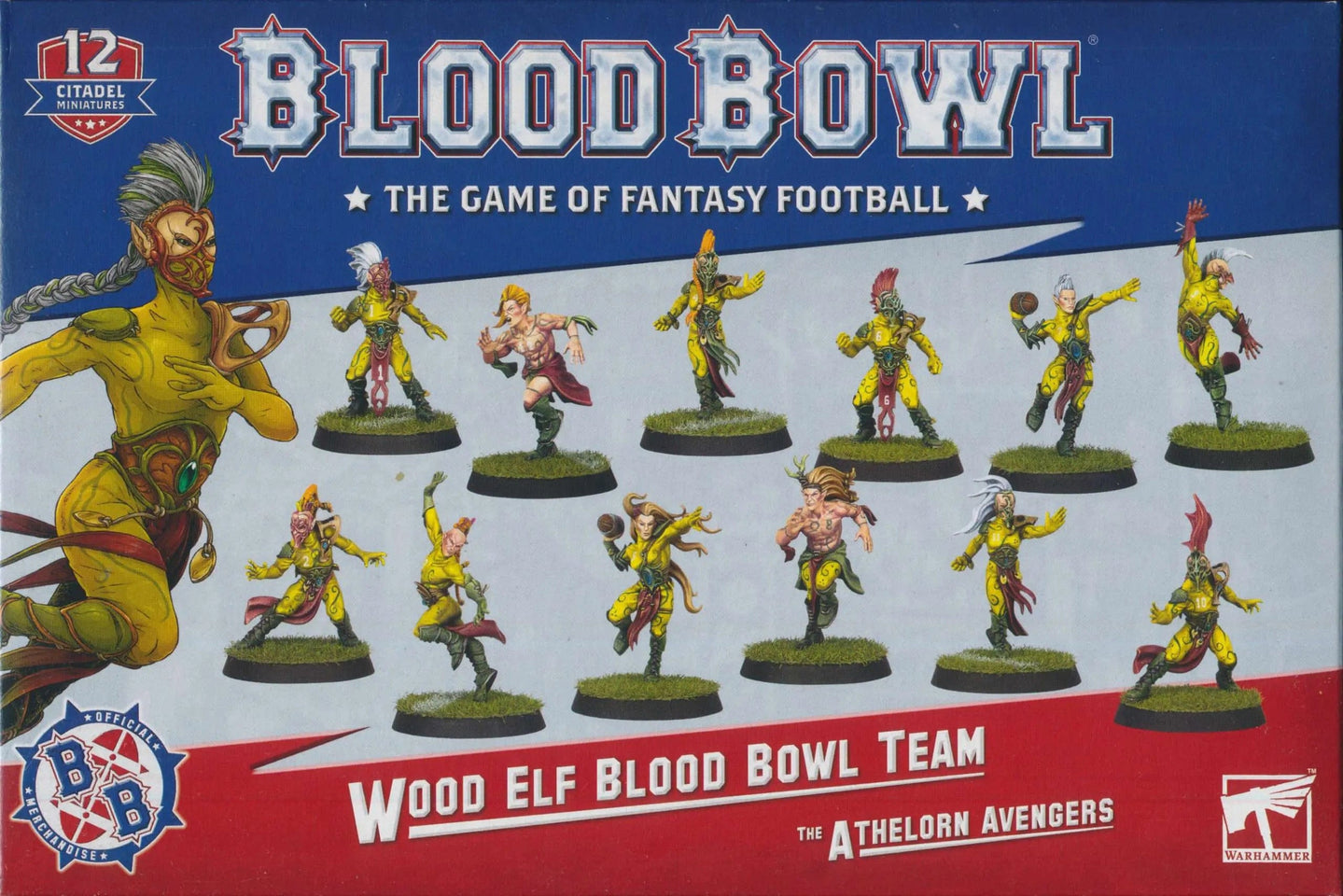 Blood Bowl - Wood Elf Blood Bowl Team – Athelorn Avengers