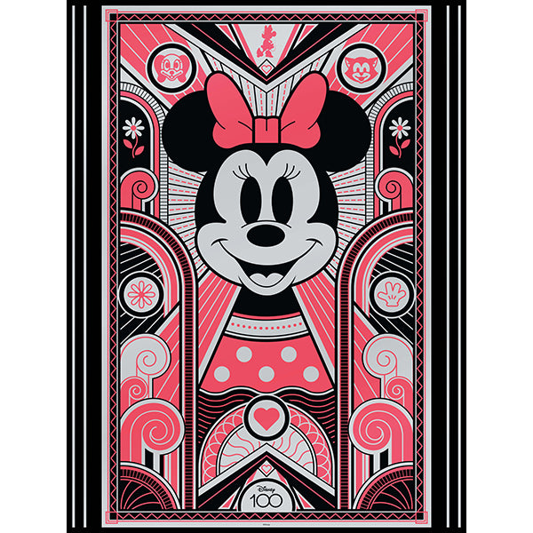 Disney 100 Years of Wonder: Deco-Luxe Minnie Puzzle (300 Piece)