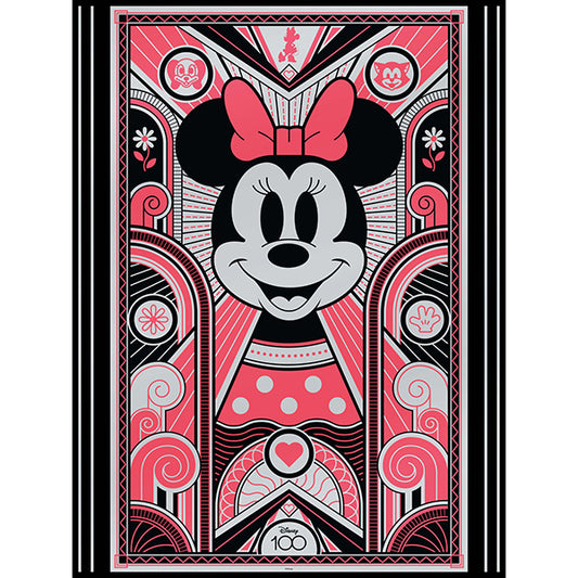 Disney 100 Years of Wonder: Deco-Luxe Minnie Puzzle (300 Piece)
