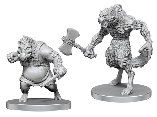 Pathfinder Deep Cuts W26 Werewolf & Wereboar