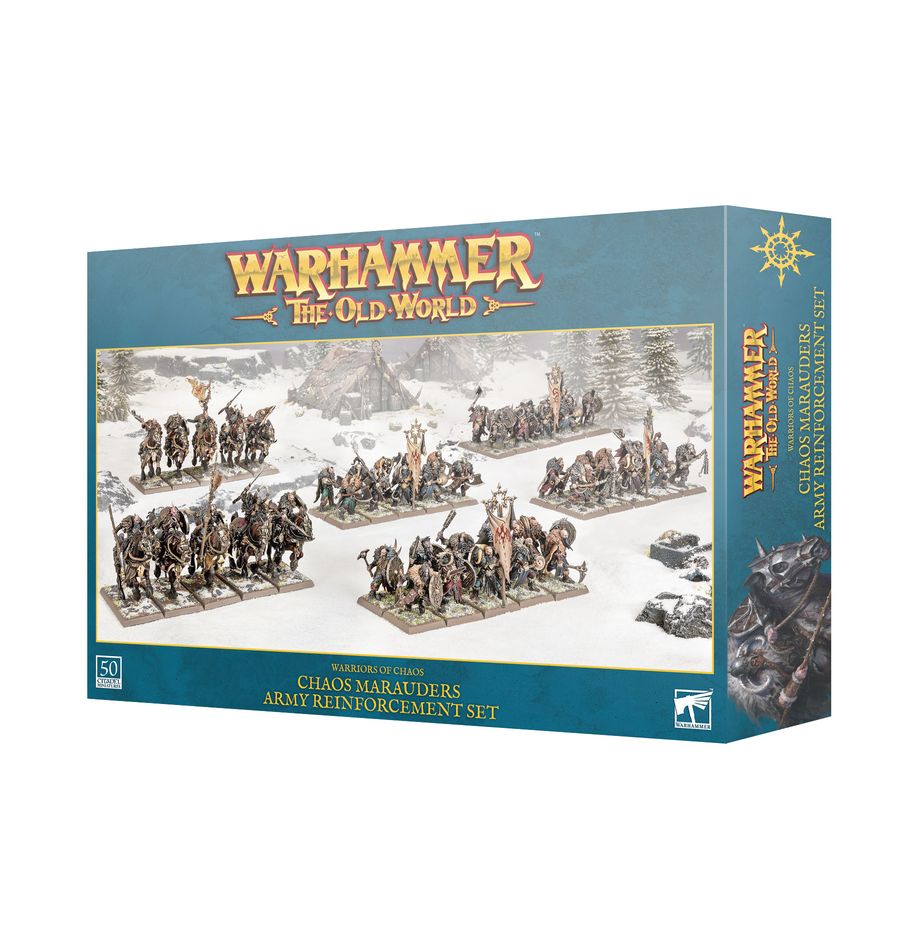 Warhammer The Old World - Warriors of Chaos: Chaos Marauders Army Reinforcement Set