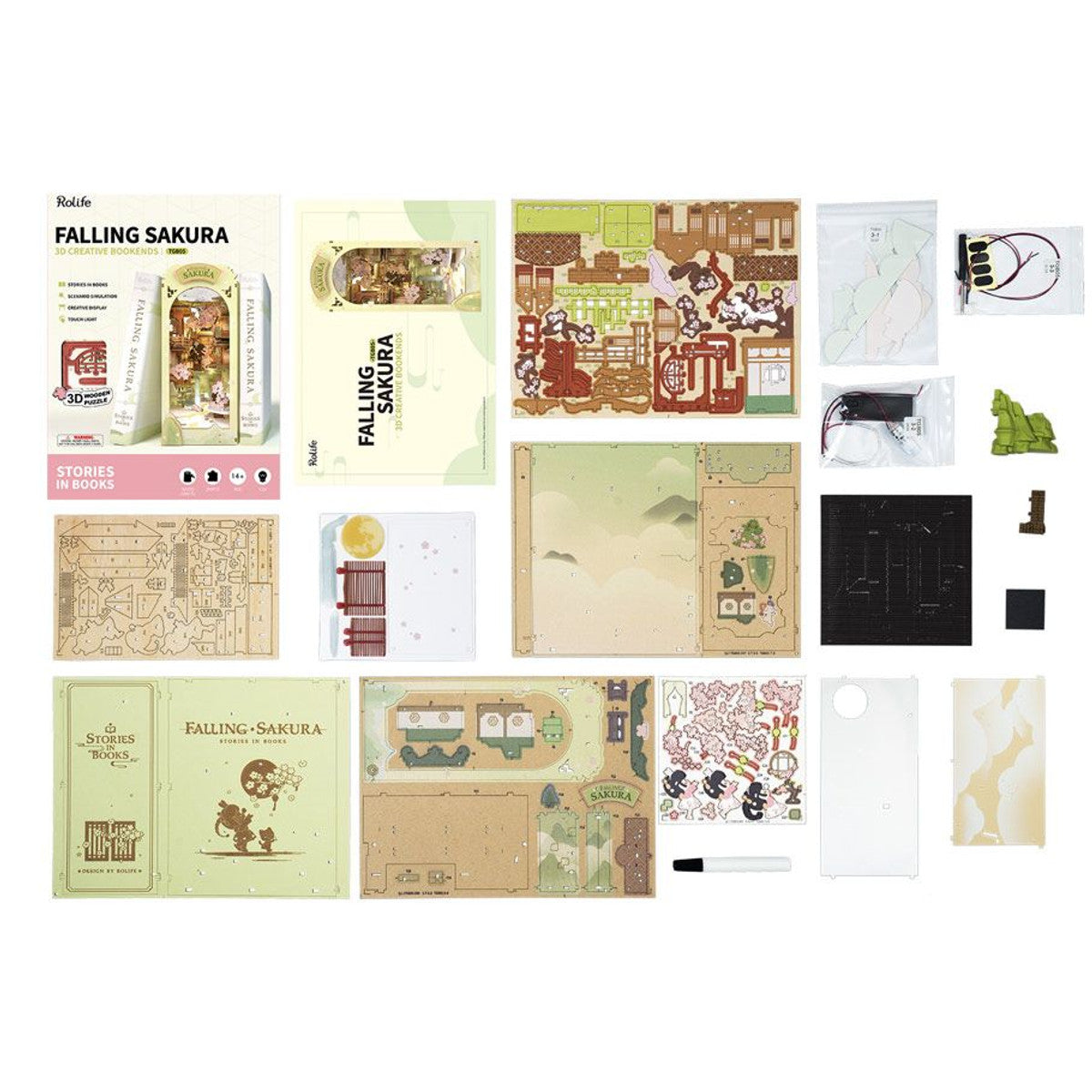 Falling Sakura Book Nook & Wonderland