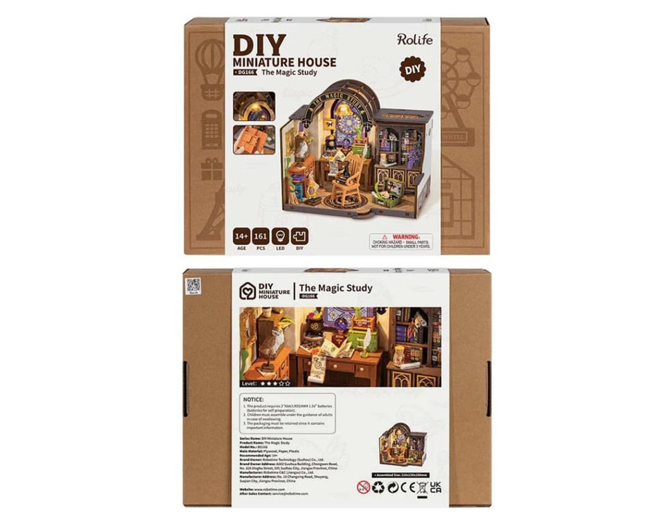 The Magic Study - DIY Miniature House
