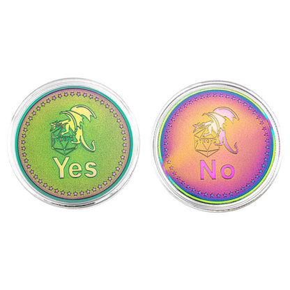 D2 Coin: Solid Metal Prismatic Rainbow