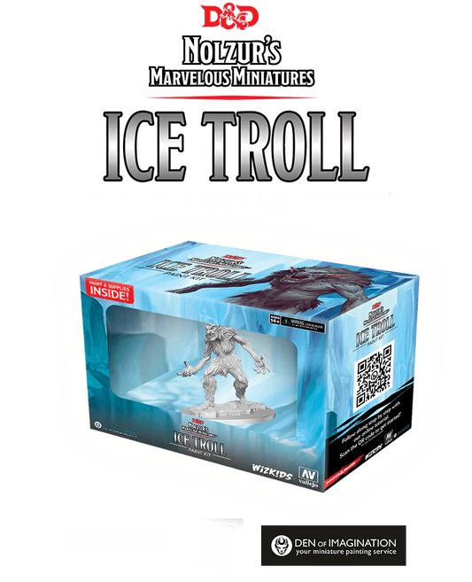 D&D Nolzur's Marvelous Minatures: Paint Night Kit - Ice Troll