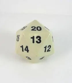 55mm D20 Countdown (spindown) Dice