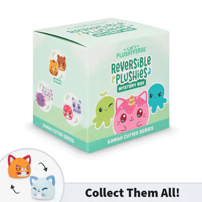 Plushiverse: Reversible Plushie 3in - Kawaii Cuties Mystery Box