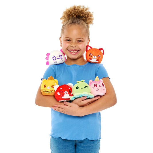 Plushiverse: Reversible Plushie 3in - Kawaii Cuties Mystery Box