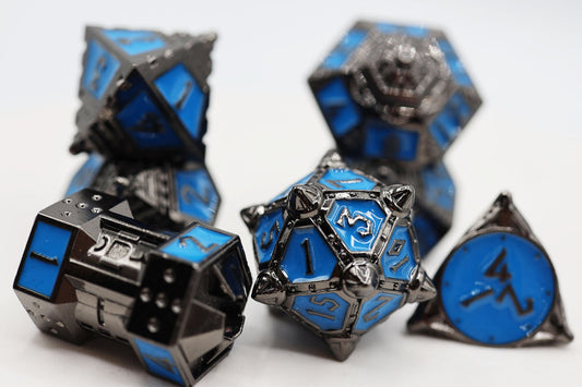 Foam Brain - Dice 51: Kepler-452b - Metal RPG Dice Set