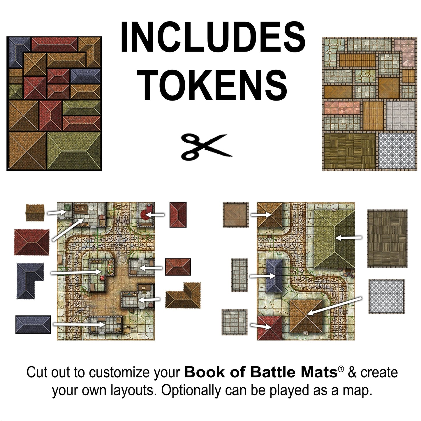 Giant Book of Battle Mats: Streets & Sewers