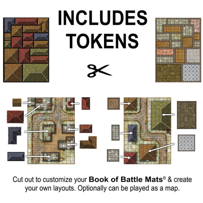 Giant Book of Battle Mats: Streets & Sewers