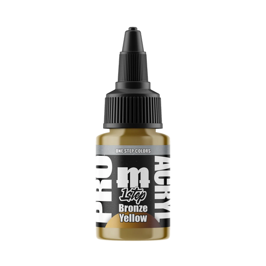 Monument Hobbies - Pro Acryl 1-Step Paint: Bronze Yellow