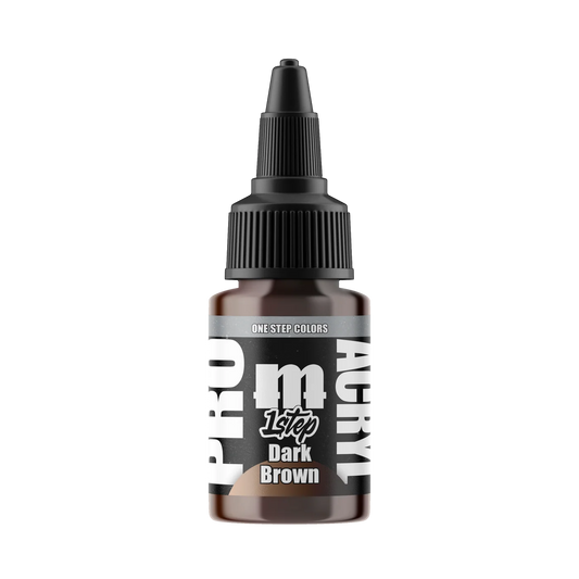 Monument Hobbies - Pro Acryl 1-Step Paint: Dark Brown
