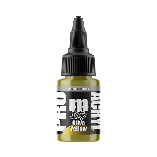 Monument Hobbies - Pro Acryl 1-Step Paint: Olive Yellow