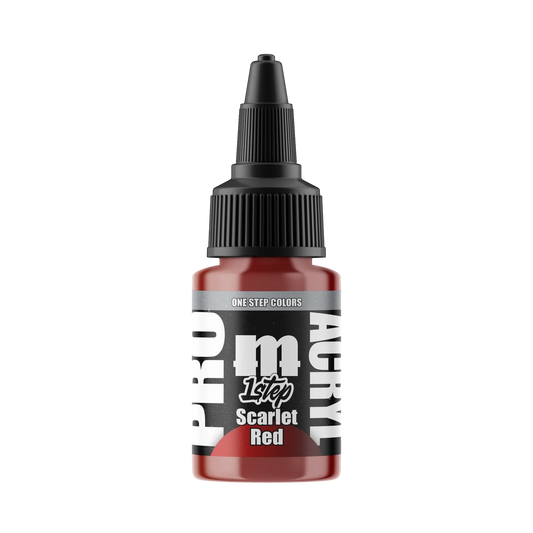 Monument Hobbies - Pro Acryl 1-Step Paint: Scarlet Red
