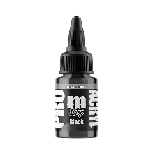 Monument Hobbies - Pro Acryl 1-Step Paint: Black