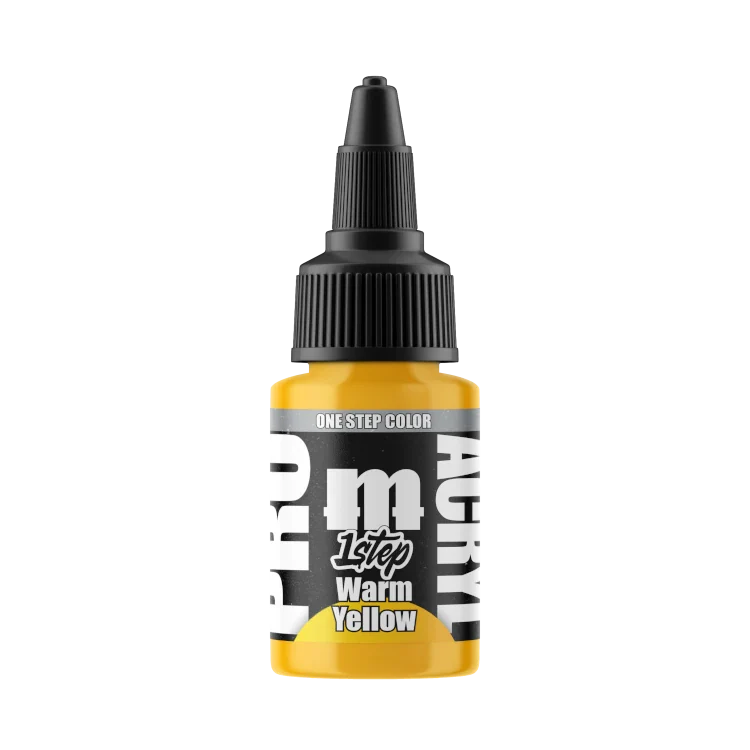 Monument Hobbies - Pro Acryl 1-Step Paint: Warm Yellow