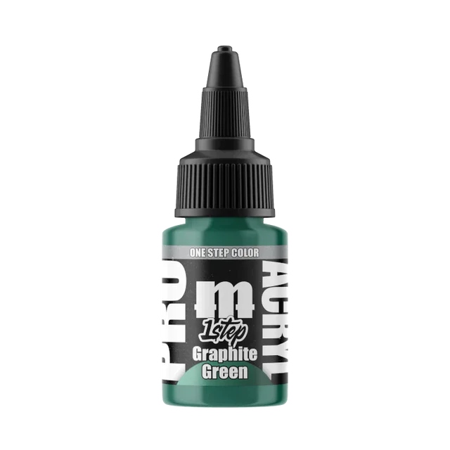 Monument Hobbies - Pro Acryl 1-Step Paint: Graphite Green