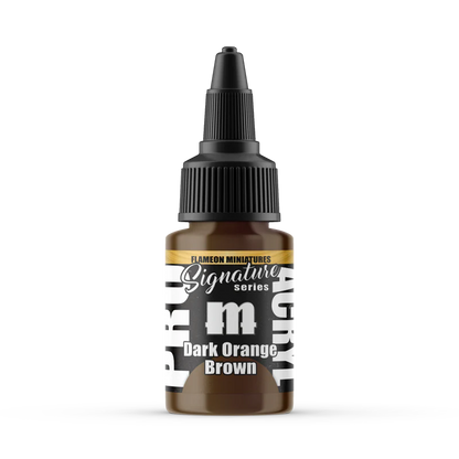 Monument Hobbies - Pro Acryl Paint, Flameon Dark Orange Brown