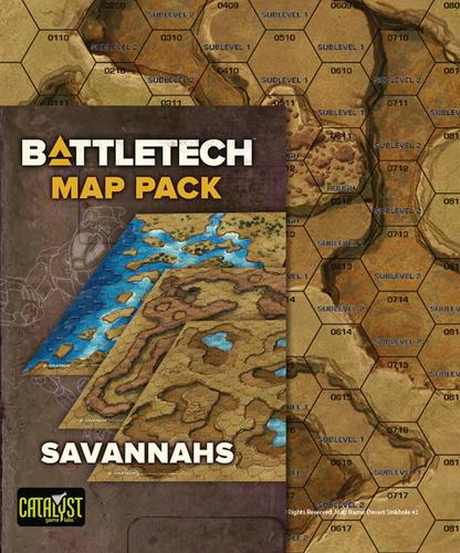 Battletech - Map Pack: Savannahs