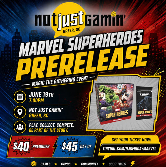 Magic the Gathering, Marvel Superheroes Friday Prerelease