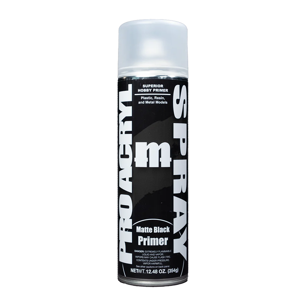 Monument Hobbies - Pro Acryl Spary: Matte Black Primer