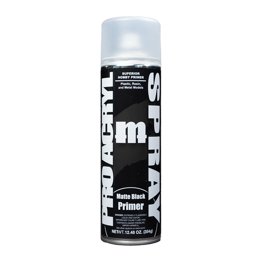 Monument Hobbies - Pro Acryl Spary: Matte Black Primer