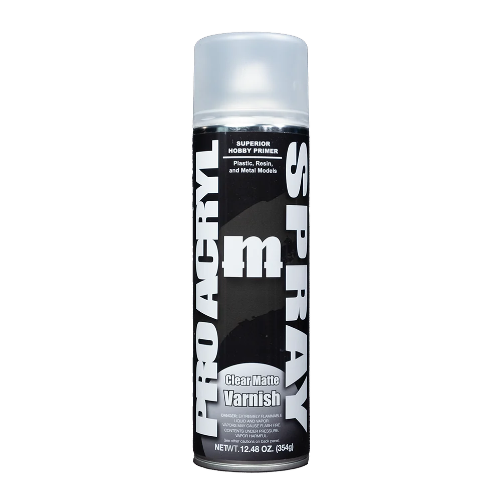 Monument Hobbies - Pro Acryl Spray: Clear Matte Varnish