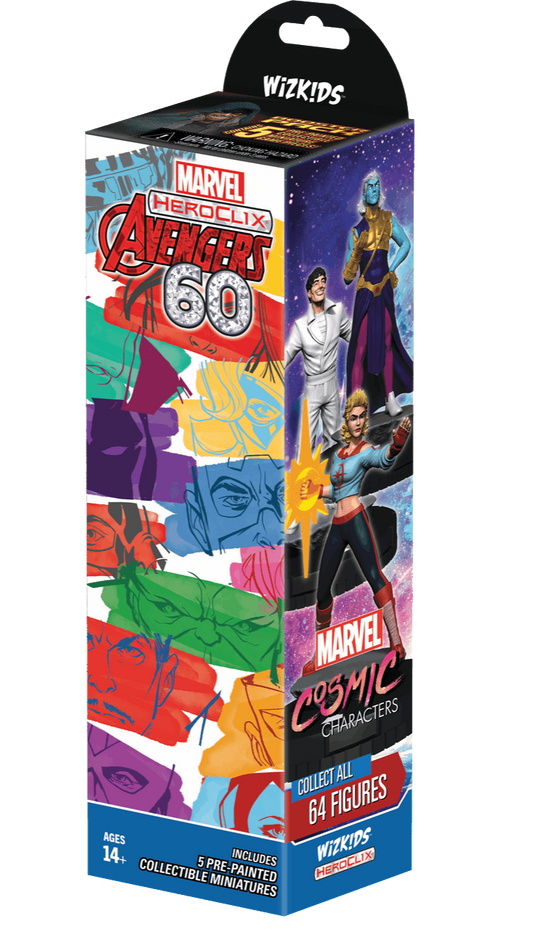 Marvel Heroclix: Avengers 60th Anniversary Booster Pack (1)