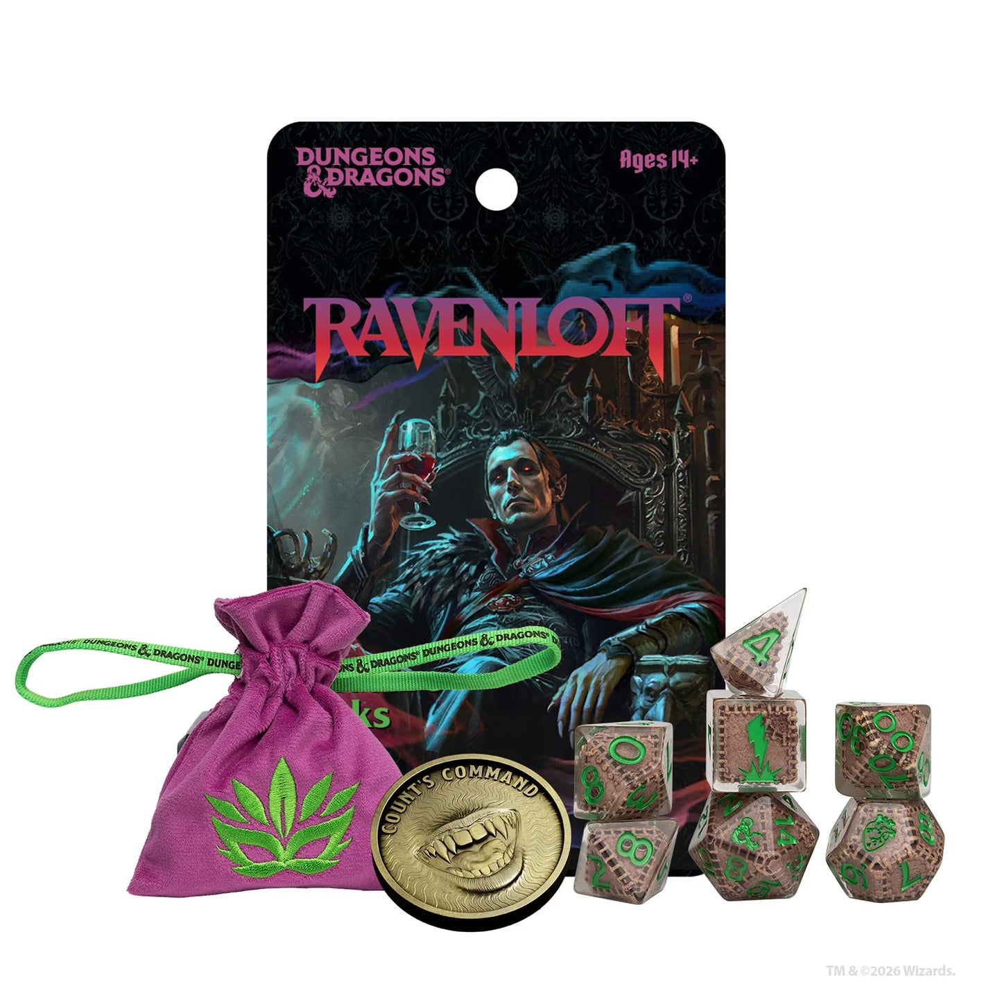 DND Ravenloft: Mists of Ravenloft Treasure Pack