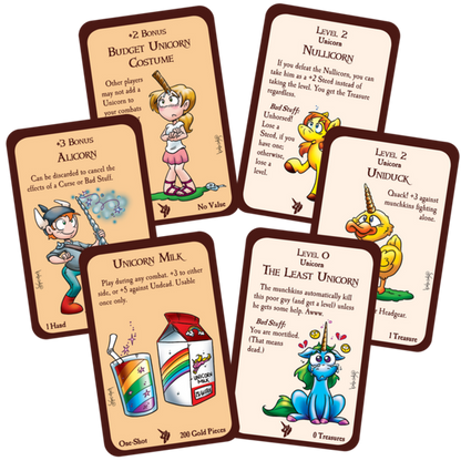 Steve Jackson Games - Munchkin, Unicorns