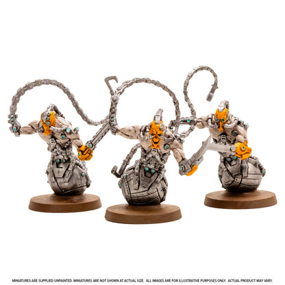 Heroscape: Army Expansion - Revna's Rebuke: Iron Lich Viscerot and Necrotech Wraithriders