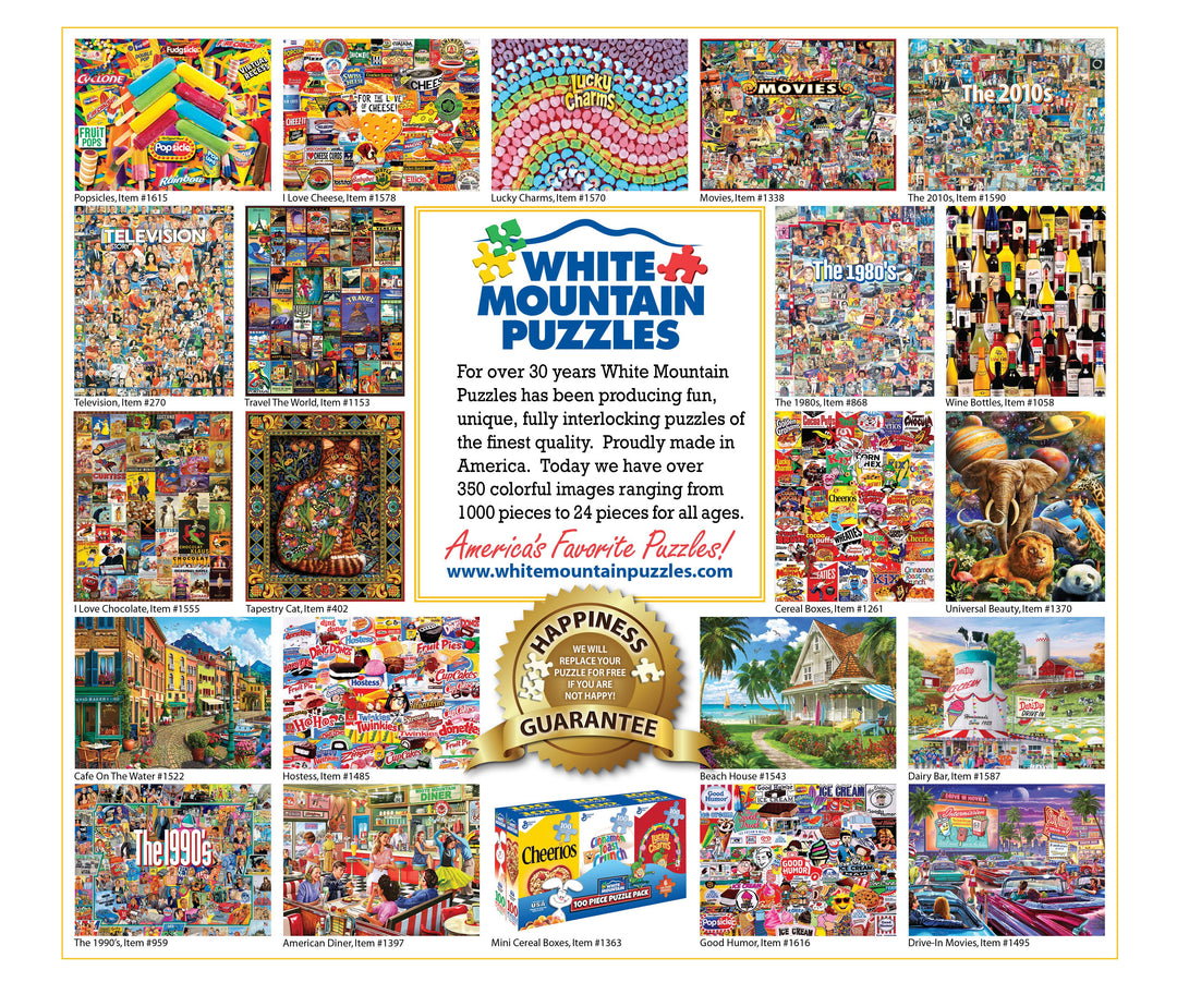 White Mountain Puzzle - I Love Camping