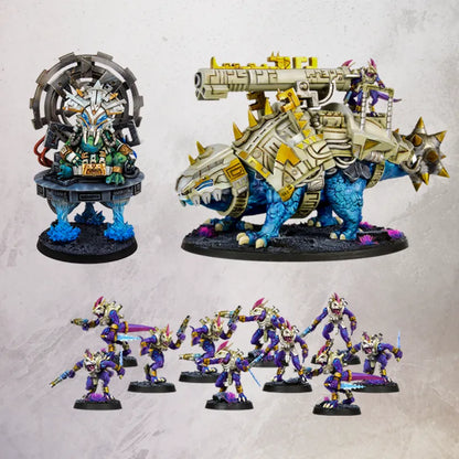 One Page Rules: Grimdark Future Saurian Starhost Vanguard Expansion