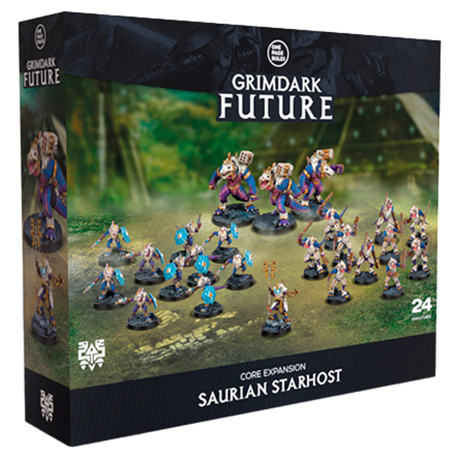 One Page Rules: Grimdark Future Saurian Starhost Core Expansion