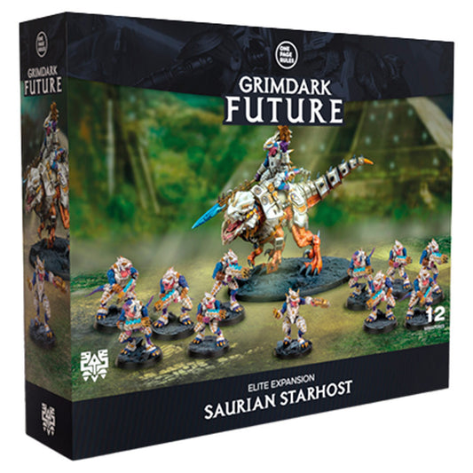 One Page Rules: Grimdark Future Saurian Starhost Elite Expansion