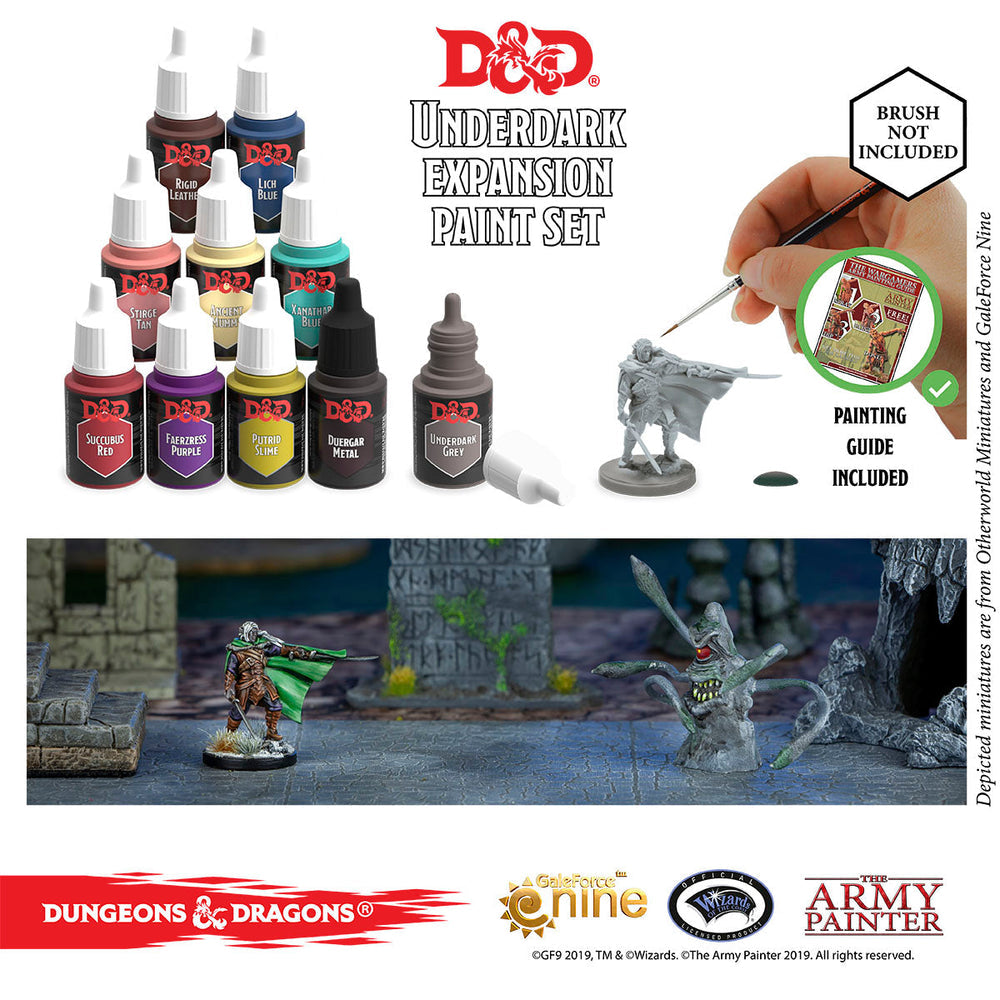 D&D Nolzur’s Marvelous Pigments Underdark Paint Set