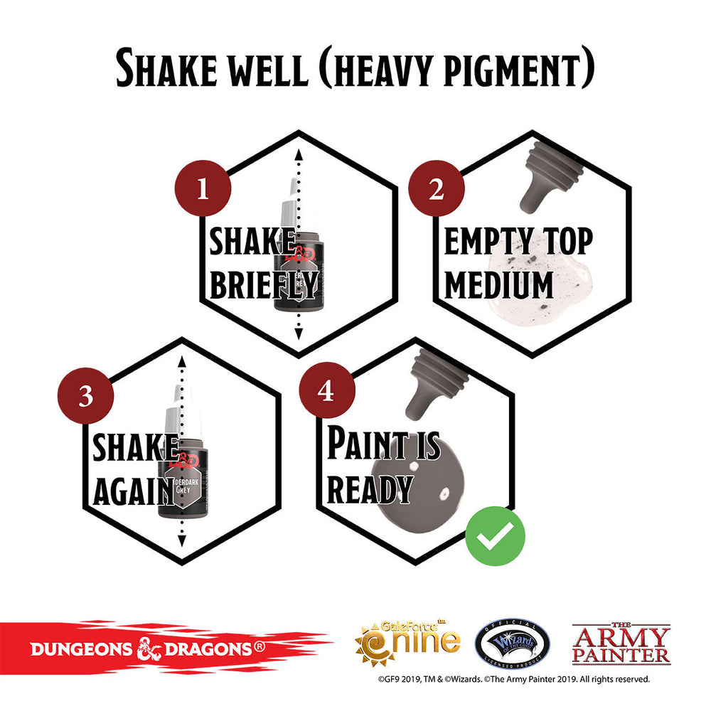 D&D Nolzur’s Marvelous Pigments Underdark Paint Set