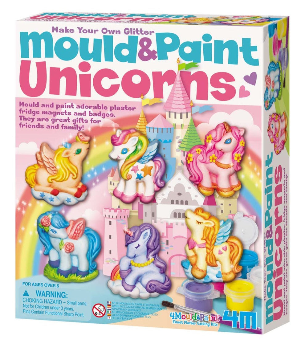 Mould and Paint Unicorns Kit