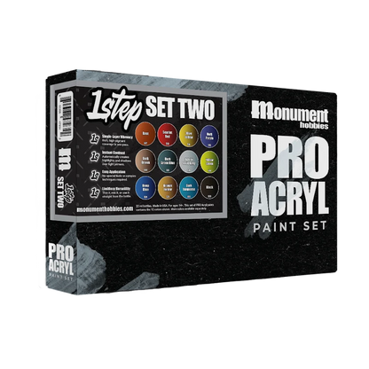 Monument Hobbies - Pro Acryl 1-Step Paint: Set #2