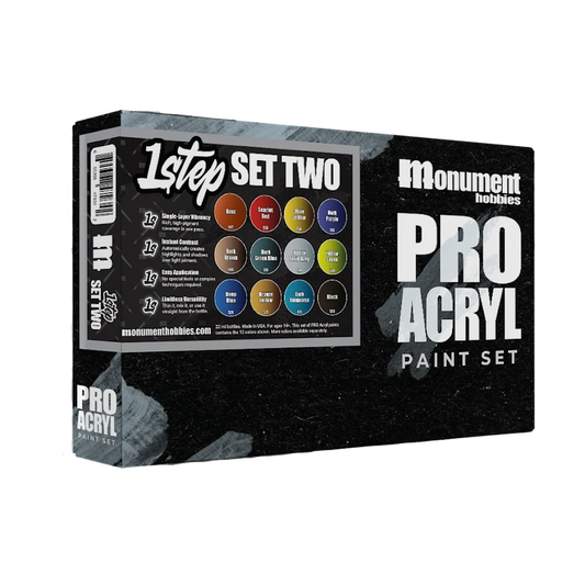 Monument Hobbies - Pro Acryl 1-Step Paint: Set #2