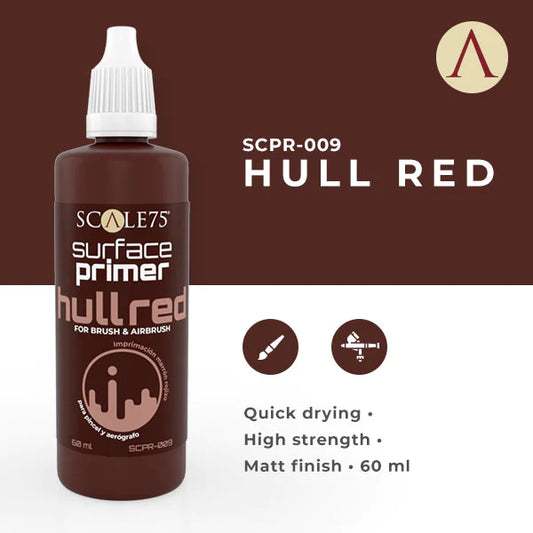 Scale 75 - Surface Primer: Hull Red (60ml)