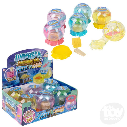 Undersea Treasure Dig, Putty and Sand