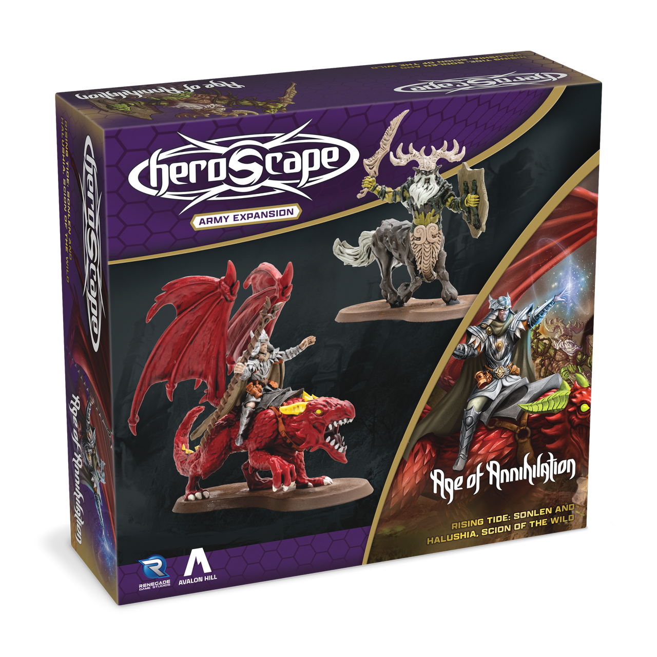 Heroscape: Army Expansion - Sonlen and Halushia, Scion of the Wild